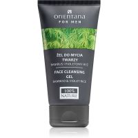 Orientana For Men Bamboo & Violet Rice oczyszczający żel do twarzy 150 ml