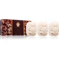 Saponificio Artigianale Fiorentino Patchouli and Sandalwood Set sada tuhých mýdel