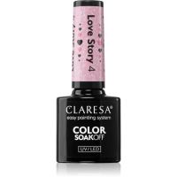 Claresa SoakOff UV/LED Color Love Story géles körömlakk árnyalat 4 5 g