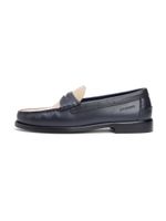 TOMMY HILFIGER Slip On cipele  bež / morsko plava