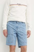 Pepe Jeans Rifľové krátke nohavice Pepe Jeans RELAXED SHORT UTILITY
