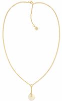 Tommy Hilfiger Elegantní pozlacený náhrdelník s přívěskem 2780484