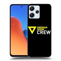 Silikónový čierny obal pre Xiaomi Redmi 12 5G - ONEMANSHOW CREW