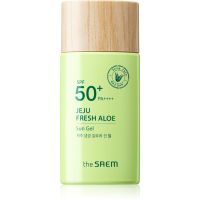 The Saem Jeju Fresh Aloe Sun gél na opaľovanie s aloe vera SPF 50+ 50 g