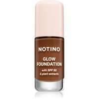 Notino Foundation Glow foundation with SPF 50 & plant extracts posvetlitvena podlaga SPF 50 03 Deep Warm 30 ml