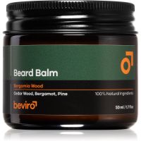 Beviro Beard Balm Bergamia Wood balzam za brado za moške 50 ml