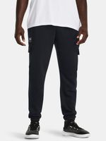 Under Armour UA Essential Flc Cargo Donji dio trenirke crna