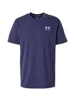 UNDER ARMOUR Tehnička sportska majica  morsko plava / bijela