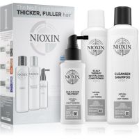 Nioxin System 1 Natural Hair Light Thinning Geschenkset für brüchiges und strapaziertes Haar 3 St.