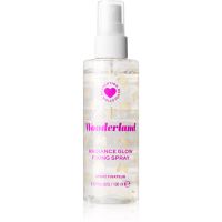 I Heart Revolution Butterfly posvetlitveno fiksacijsko pršilo z bleščicami z vonjem Sweet and Floral 100 ml