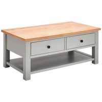 MID.YOU KONFERENČNÝ STOLÍK, sivá, prírodná farba, drevo, kompozitné drevo, 110/45/60 cm