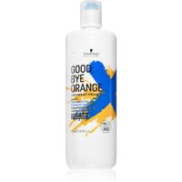 Schwarzkopf Professional Goodbye  Orange šampon za toniranje za nevtralizacijo medeninastih podtonov 1000 ml