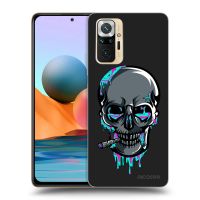 Silikónový čierny obal pre Xiaomi Redmi Note 10 Pro - EARTH - Lebka 3.0