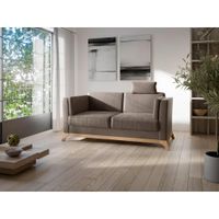 Sit & More 2,5-MIESTNA POHOVKA, textil, hnedá