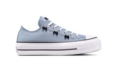 Converse Chuck Taylor All Star Lift Platform Bows & Studs - Dámske - Tenisky Converse - Čierne - A15449C - Veľkosť: 37