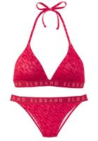 Elbsand Bikini  ciglasto crvena / tamno roza