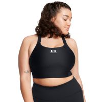 Biustonosz Under Armour HeatGear High Black/ White S