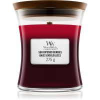 Woodwick Trilogy Sun Ripened Berries aроматична свічка з дерев'яним гнітом 275 гр