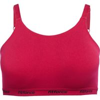 Fitforce MOLISA Момичешко спортно бюстие, розово, размер