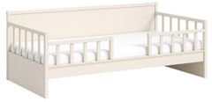 Detská posteľ 100x200cm so zábranou beauty - béžová