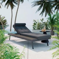 Ambia Garden ZÁHRADNÉ LEŽADLO kov, plast, textil