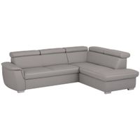 Celina Home SEDACÍ SOUPRAVA, textil, kůže, platinová
