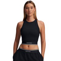 Under Armour Meridian Rib Branded Tank Black/ White S