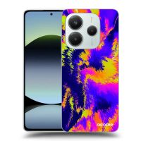 Silikónový čierny obal pre Xiaomi Redmi Note 14 4G - Burn