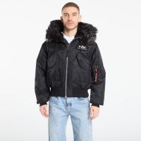 Kurtka Alpha Industries 45P Hooded Custom Black XXL