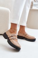 FB3 Női fűzős cipő Eco Leather Terione