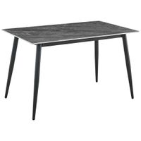 Ti'me JEDÁLENSKÝ STÔL, sivá, 120/75/75 cm