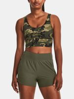 Under Armour Tílko Meridian Fitted CropTankPrnt-GRN - Dámské