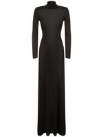 Compact Slinky Viscose Long Dress