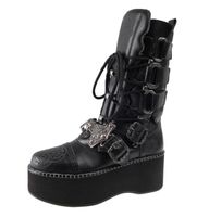 buty na platformie unisex - THOR-VIKING - ALCHEMY GOTHIC - ST-B2-Z329 46