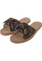 Canvas mules woodcamo