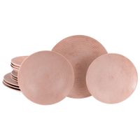 Creatable JEDÁLENSKÝ SERVIS Catania Peach 12-dielne