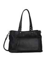 TOM TAILOR Shopper torba 'Larea'  crna