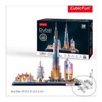 3D LED - Dubai - puzzle z kategorie 60 - 300 dílků