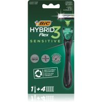 BIC FLEX3 Hybrid Sensitive brivnik + nadomestne britvice 4 kos 1 kos