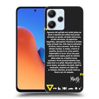 Silikónový čierny obal pre Xiaomi Redmi 12 5G - Kazma - BUĎTE TROCHU YESMANI