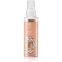 Olival Rose Glow Highlighter Spray für Gesicht und Körper mit Glitzerteilchen 100 ml