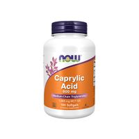 NOW Caprylic Acid 600 mg - 100 softgels