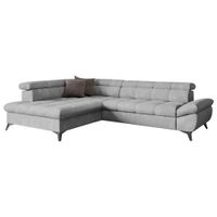 Welnova SEDACIA SÚPRAVA, textil, sivá