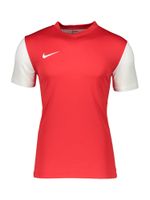NIKE Tehnička sportska majica 'Tiempo Premier II'  crvena / bijela
