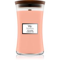 Woodwick Yuzu Blooms Duftkerze mit Holzdocht 609 g