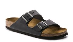 Birkenstock Arizona NU Oiled Black Narrow Fit