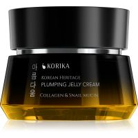 KORIKA Korean Heritage Collagen & Snail Mucin Plumping Jelly Cream омолоджуючий крем з колагеном 50 мл