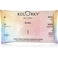 Kolorky Wet Wipes Bamboo chusteczki nawilżane dla dzieci 60 szt.