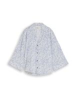 TOM TAILOR Bluza  mornarsko plava / svijetloplava / bijela