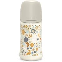 Suavinex Wonderland SX Pro Physiological Anti-Colic kojenecká láhev M Medium Flow 3 m+ Liberty Cream 270 ml